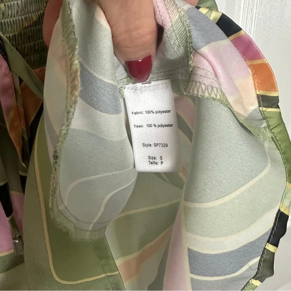 Elan Green Brenna Romper Size Small - Picture 8 of 12